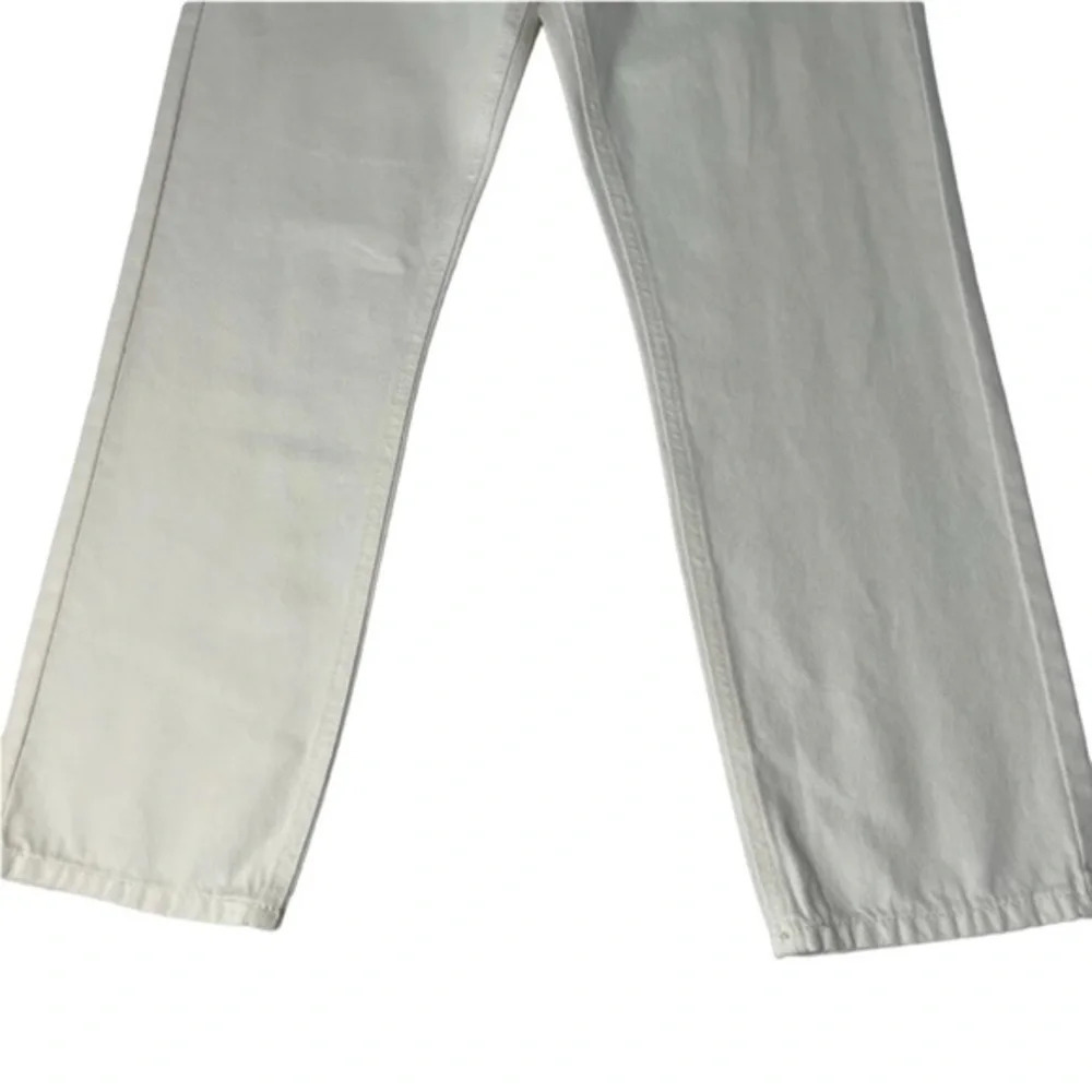 Avec Les Filles White Cotton Twill Retro Jeans 30 - Picture 2 of 7